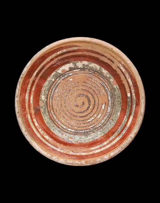 Post-medieval Ceramic - Very rare plate from the High...