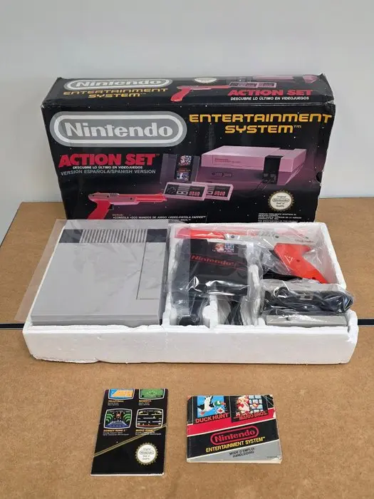 Nintendo - Nes - 8-Bit Super Rare - 1985 - Big Box Action...