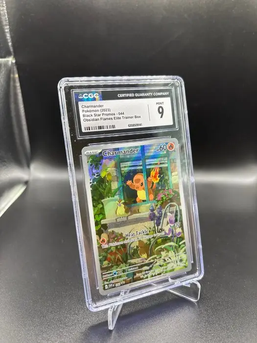 Pokémon - 1 Graded card - Charmander 044 Obsidean Flames Promo card