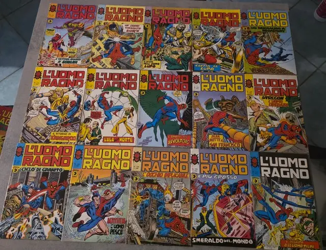 Uomo Ragno n. 134/148 - sequenza completa - 15 Comic - First edition - 1970