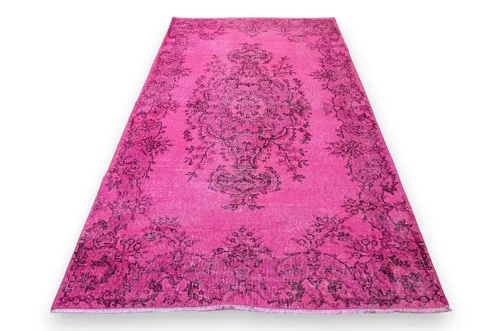 Pink vintage - Rug - 220 cm - 120 cm - √ handmade √ certificate