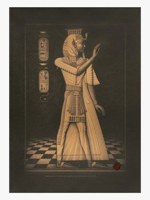 Limited production 2 / 25 Artistic Tapestry “Ramsès III –...