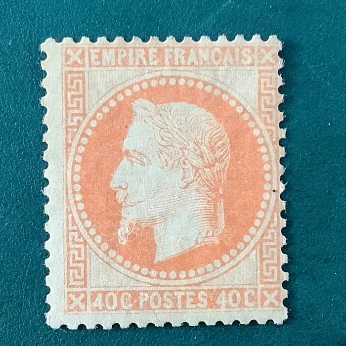 France 1869 - 40 cent Napoleon Lauree - MH - Yvert 31