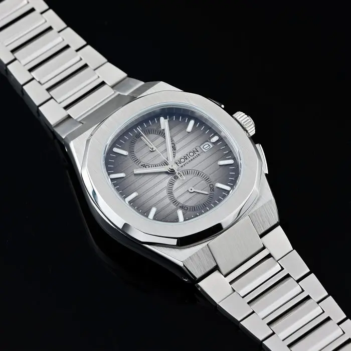 Norton - Eclisse - Chronograph - Bracciale Integrato...