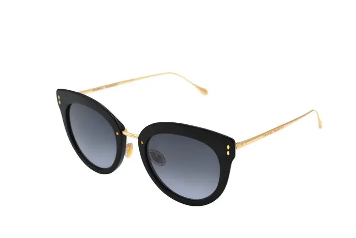 Isabel Marant - IM0119S - Gold Metal & Hexagonal Design...