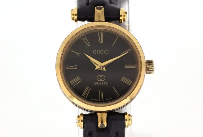 Gucci - Gucci 2040L Classic Gold Plated Roman Dial - No...