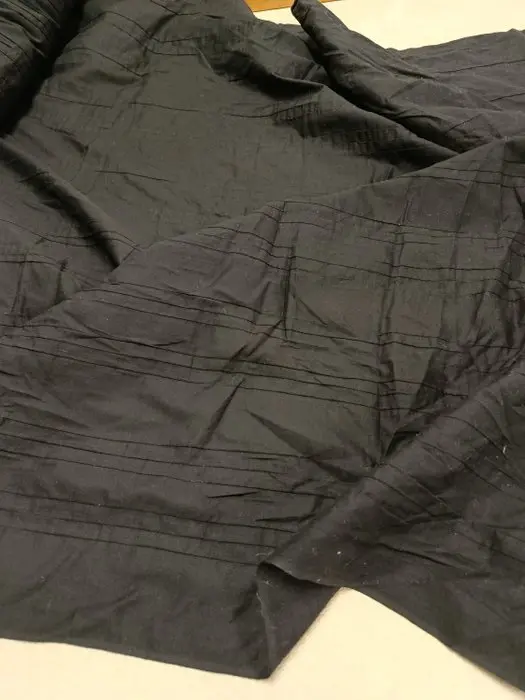 Stupendo cotone nero - Textile - 600 cm - 100 cm - Lightweight and durable