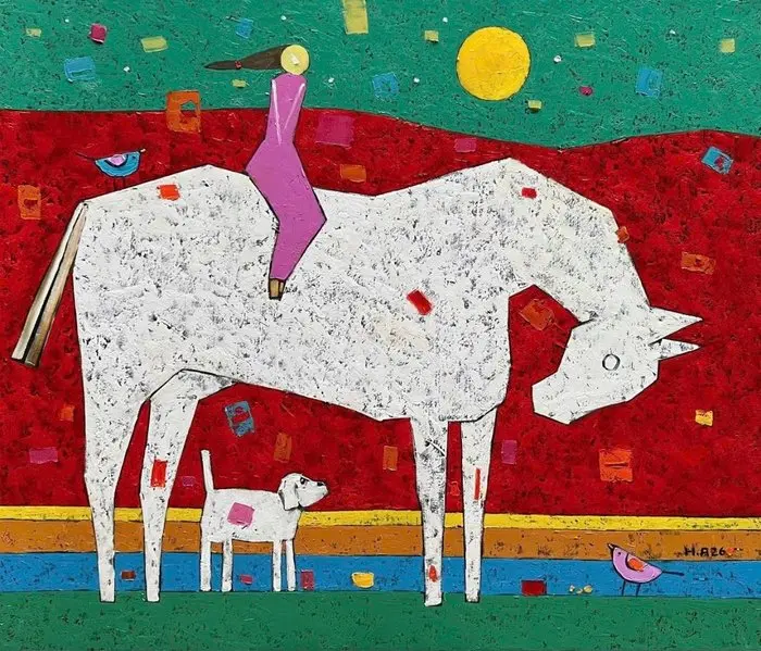 Hoang Anh - Le Cavalier Rose ↑120 →140 cm