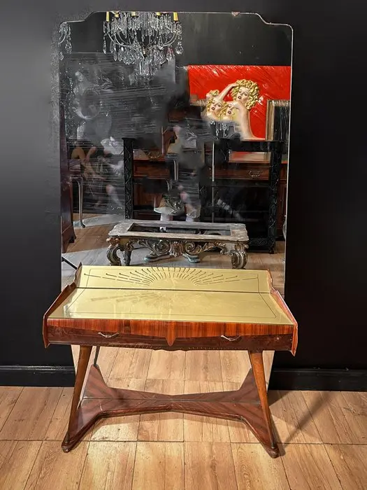 Console table - Wood, Glass