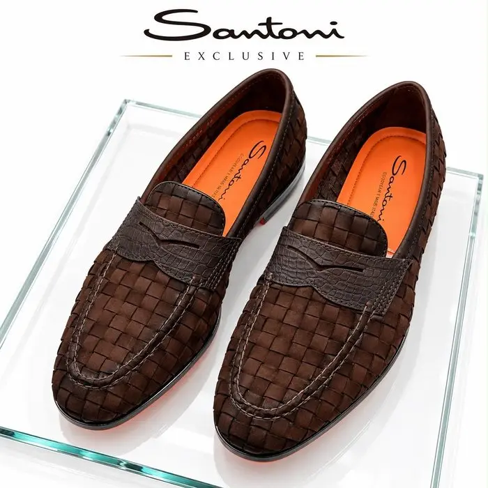 Santoni - Loafers - Size: EU 40.5 - New in box