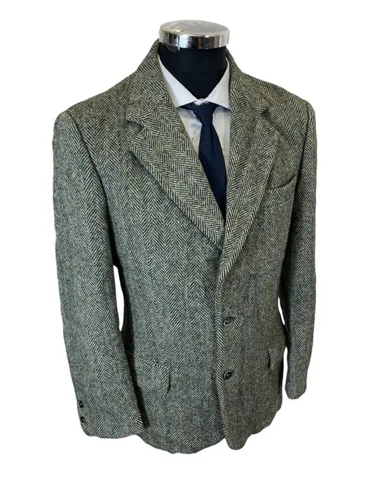 HARRIS TWEED - Exclusive 100 % Superior new Wool Blazer...