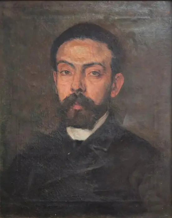 Modesto Brocos y Gómez (1852-1936) - Retrato a un Amigo