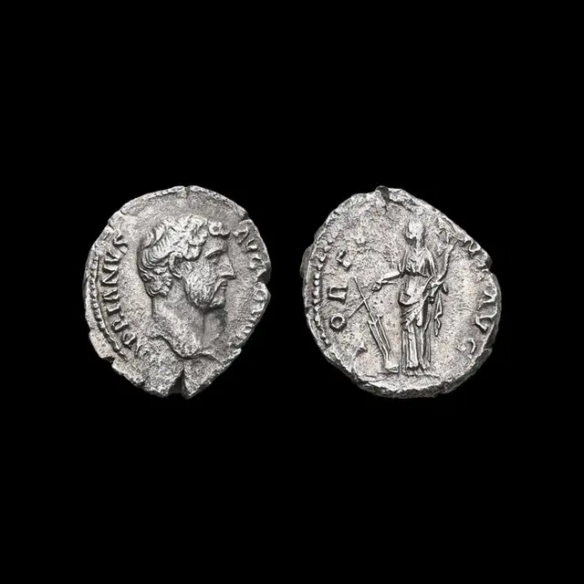 Roman Empire. Hadrian (117-138 AD). Denarius - FORTVNA AVG (No reserve price)