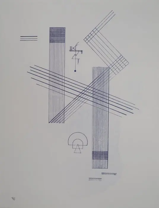 Wassily Kandinsky (1866-1944) - Guitare surréaliste