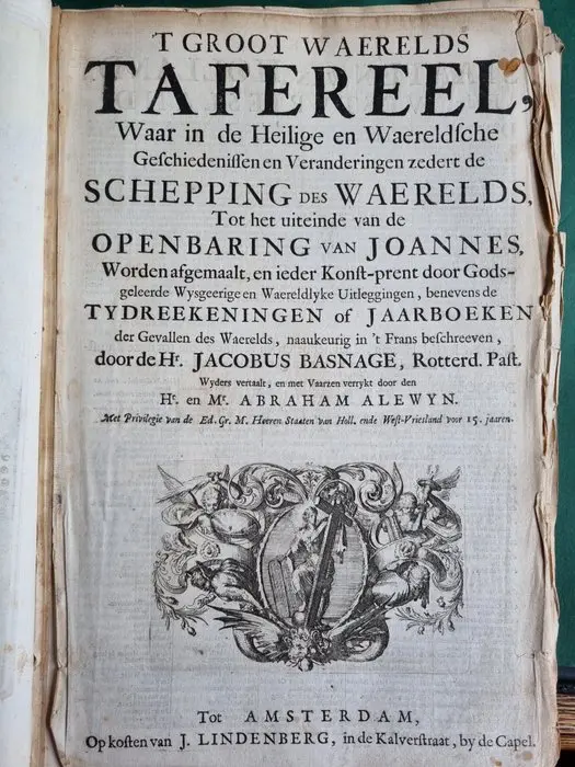 T Groot Waerelds Tafereel - 1710