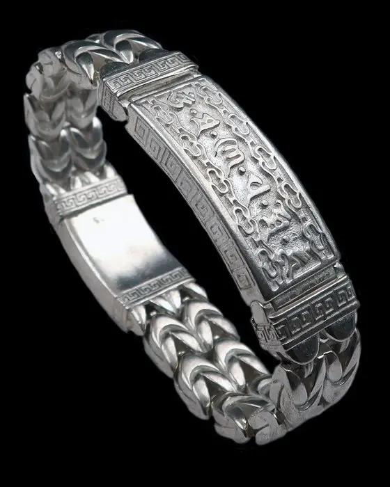 Sacred Mantra Buddhist Bracelet – Anchor of Peace and Inner Strength - Bracelet