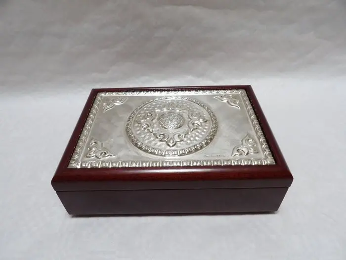 New Daniel - Jewellery box - Wood, Silver
