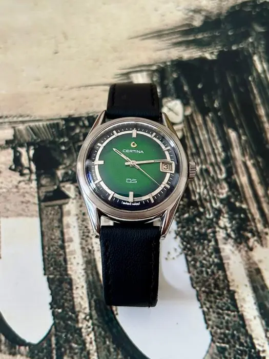 Certina - DS Automatic Emerald Green Dial - No reserve...