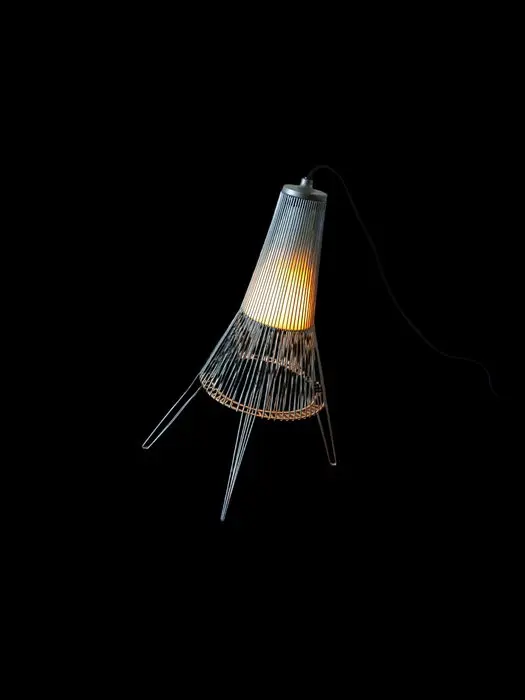 Schema - Ségolène Aebi-Faye - Table lamp - Next to - Metal