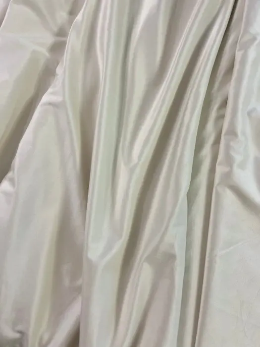 Luminous upholstery velvet - cream white - Textile - 300 cm - 280 cm