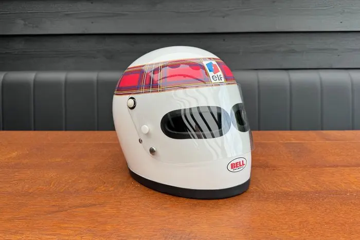 Tyrrell - Jackie Stewart - 1970 - Twin eye replica helmet