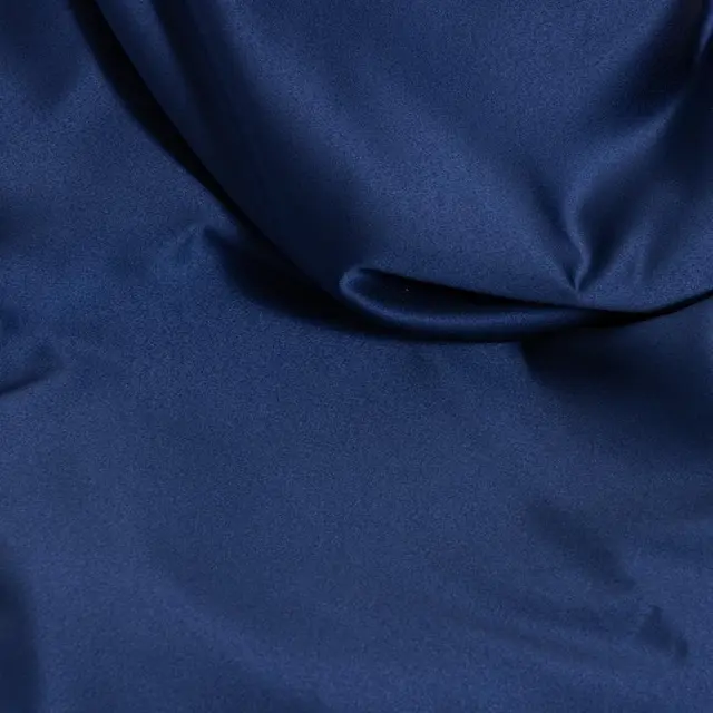 BA103 - Glossy Night-Blue Satin – Elegant Fabric...