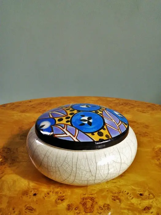 Auguste Mouzin et Cie (AMC) - Box - Ceramic, Glaze