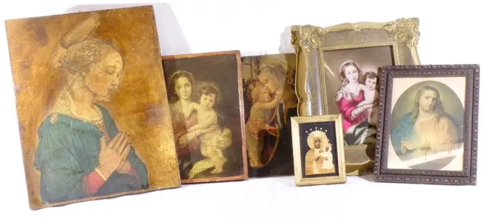 Memorabilia collection - Wonderful religious decorations