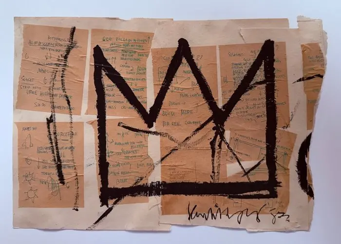 Jean-Michel Basquiat (1960-1988) - “Untitled (Crown)