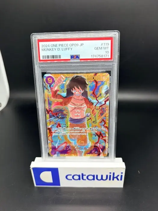One Piece - 1 Graded card - Monkey D