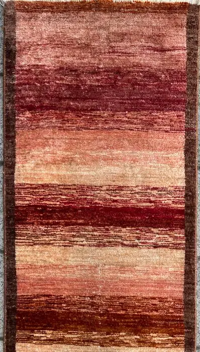 Modern Afghan Runner - Cleaned - Carpet - 326 cm - 65 cm