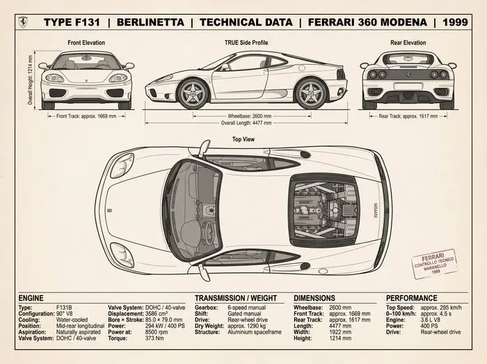 Shmidt.Art - Ferrari - 360 Modena 1999 - 1990s