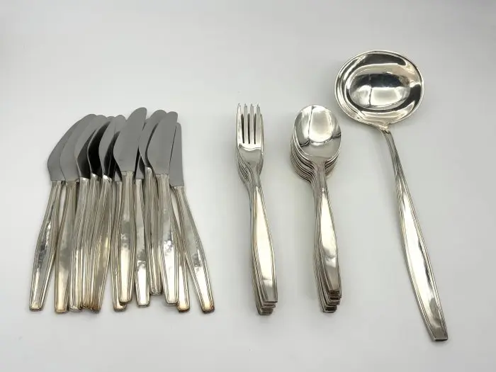 NOVALUX INOX - Cutlery set (37) - Vintage for 12 People...