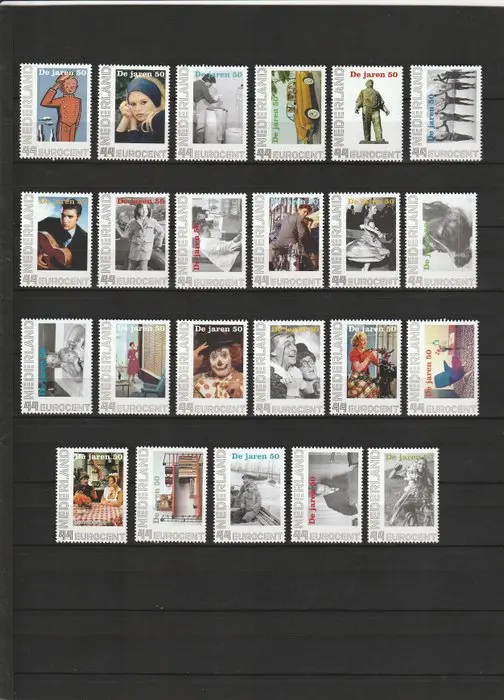 Netherlands 2008 - Complete series Nostalgia from the 1950s