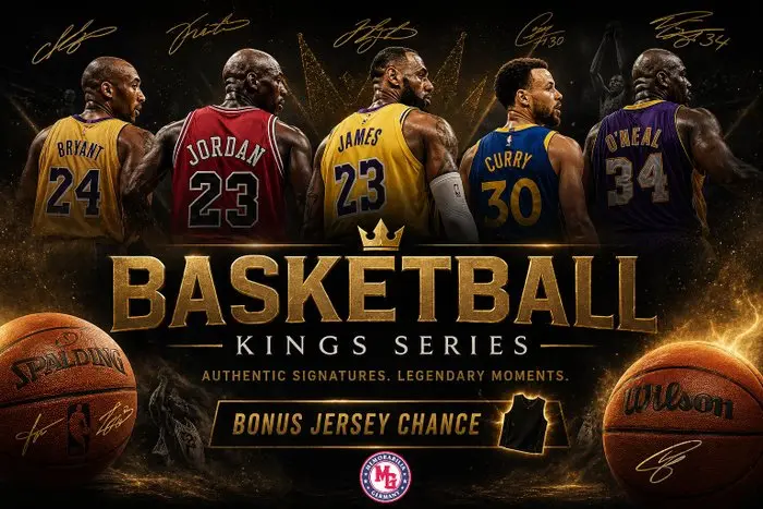 NBA - Memorabilia Germany Signerad Basketboll Mysteribox – Chans att få Wemby, Curry, Pippen och Doncic!