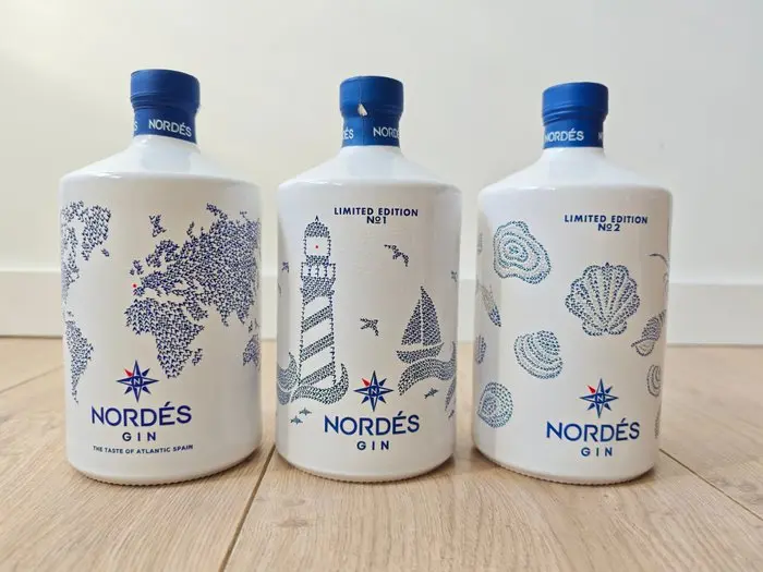 Nordés - Atlantic Galician Gin - 70cl - 3 bottles
