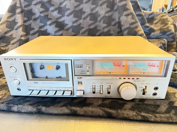 Sony - TC-K51 2-Head Single Stereo Audio-cassette deck