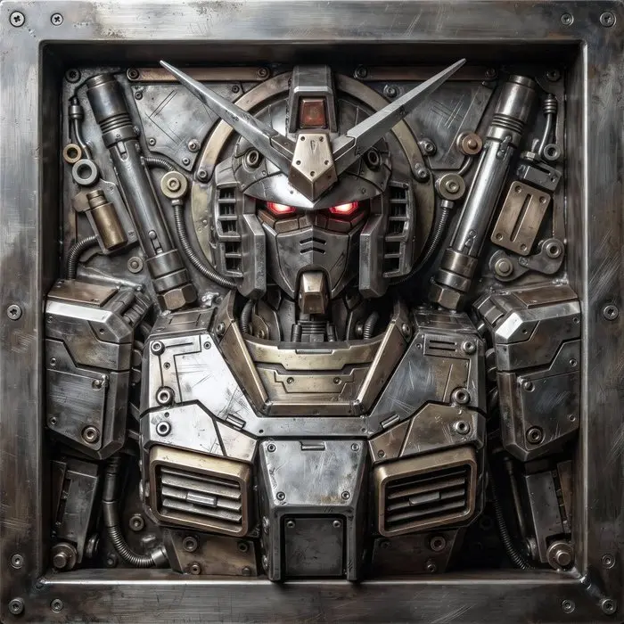 Artxlife - Industrial Metal Gundam