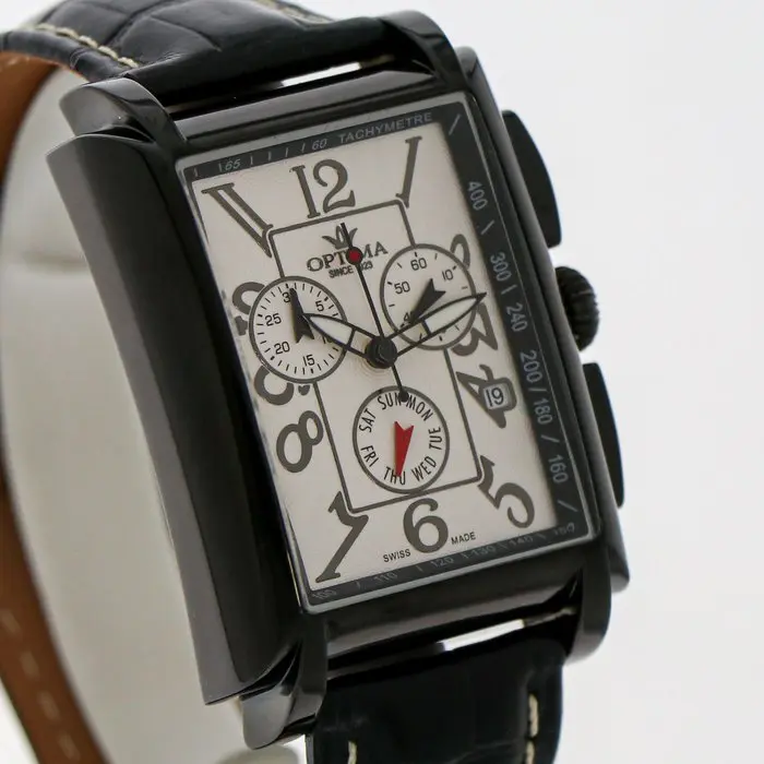 OPTIMA - Swiss Made Chronograph Watch - OSC123-BL-1 - No...