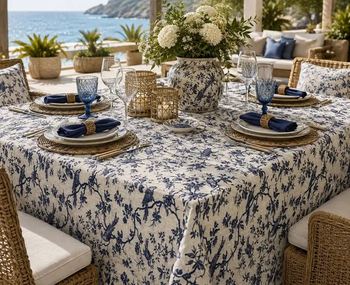 Exotic from the East - Tablecloth - 250 cm - 130 cm