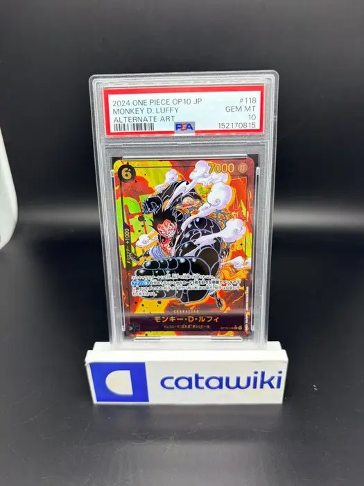 One Piece - 1 Graded card - Monkey D
