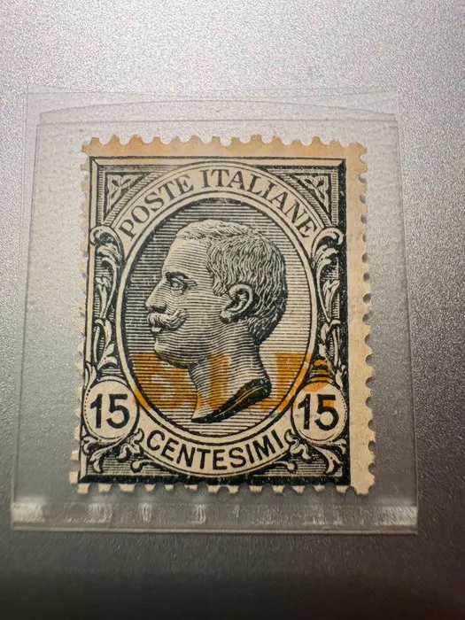 Italy Kingdom 1921 - BLP 15-cent gray - Type I - Sassone N. 4