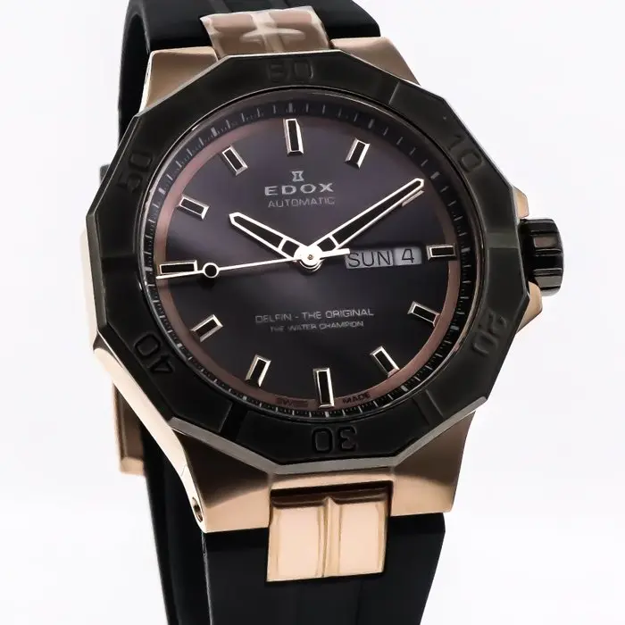 Edox Delphin The Original - Swiss Made Automatic Watch...