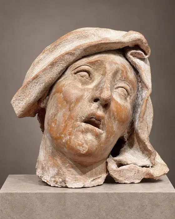 Sculpture, Estasi di Santa Teresa - 25 cm - Earthenware