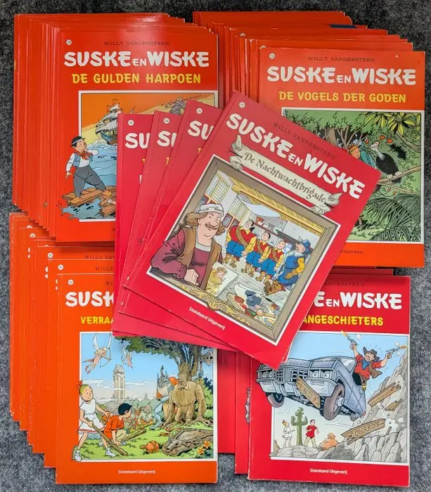Suske en Wiske - 221 t/m 295 - opeenvolgende reeks SC...