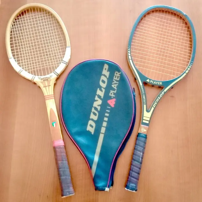 Tennis - Dunlop Maxply Fort / Dunlop A-Player - Tennis racket set