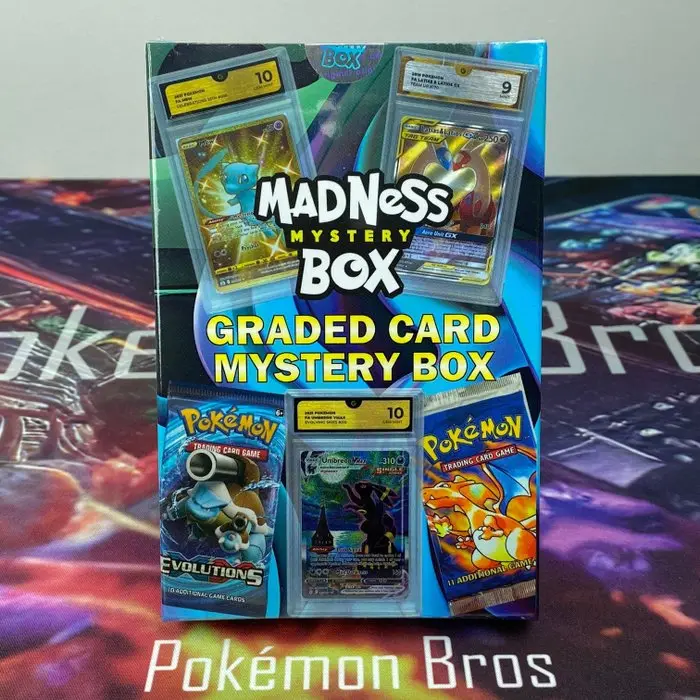 Pokémon Mystery box - Madness Mystery Box - Graded Card - Pokémon