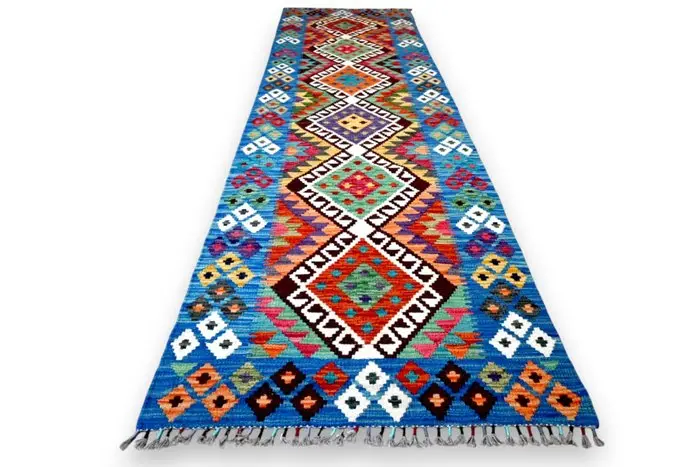 Colorful kilim kilim - unused - Rug - 300 cm - 80 cm - Unused with certificate