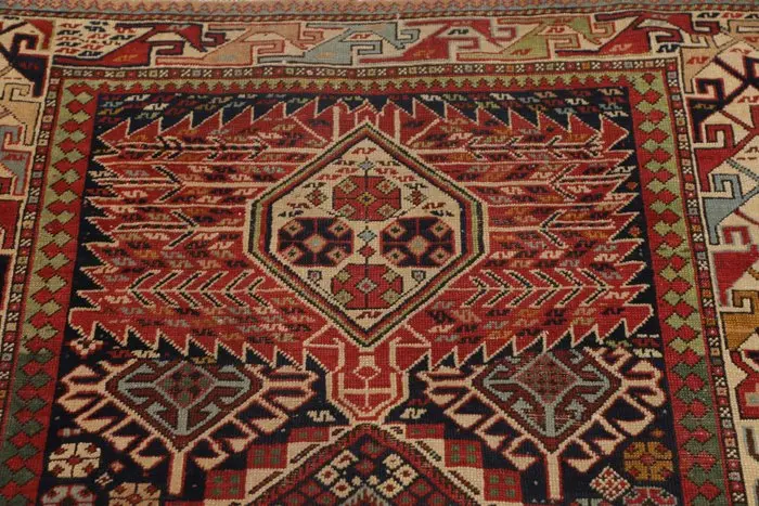 Shirwan - Kazak - Rug - 330 cm - 109 cm - Caucasus - Antique ca. 1920