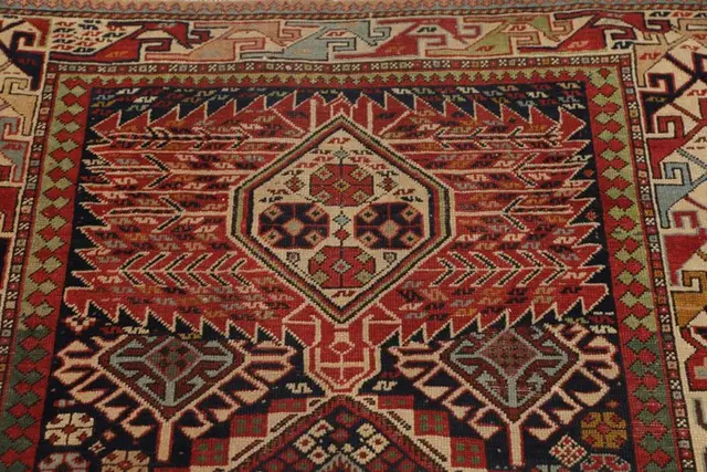 Shirwan - Kazak - Rug - 330 cm - 109 cm - Caucasus - Antique ca. 1920